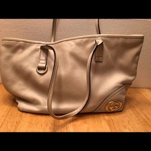 Gucci beige tote